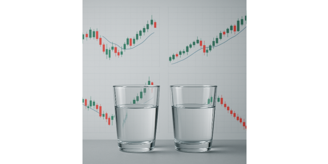 Rappresentazione visiva dell'articolo: Bicchiere mezzo pieno o mezzo vuoto?
